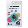 Флеш-накопитель USB  4GB  OltraMax   70  чёрный